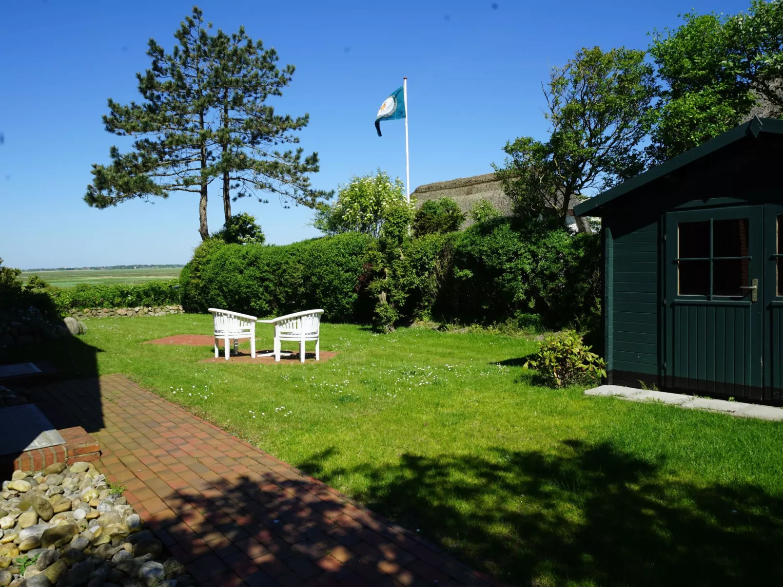 Wohnung in Morsum mit Terrasse-Buiten