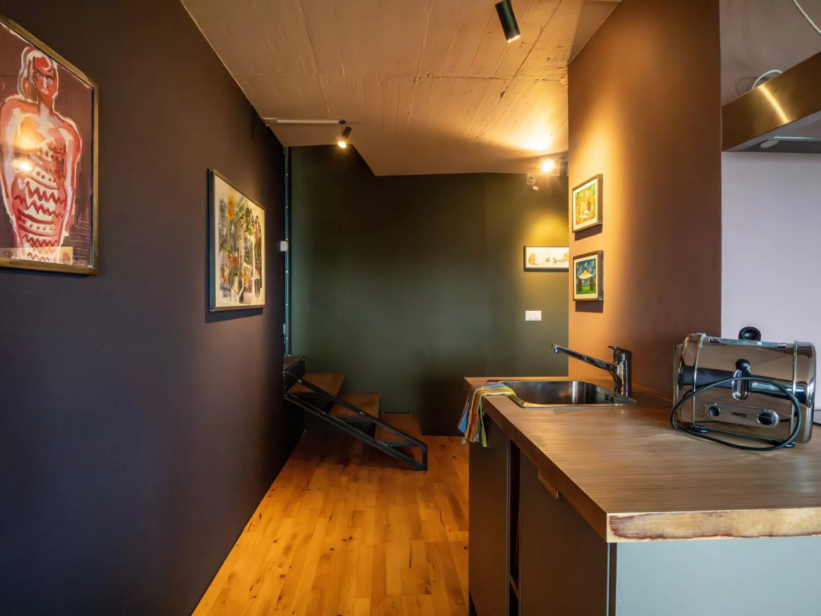 Studio de l'artist-Binnen