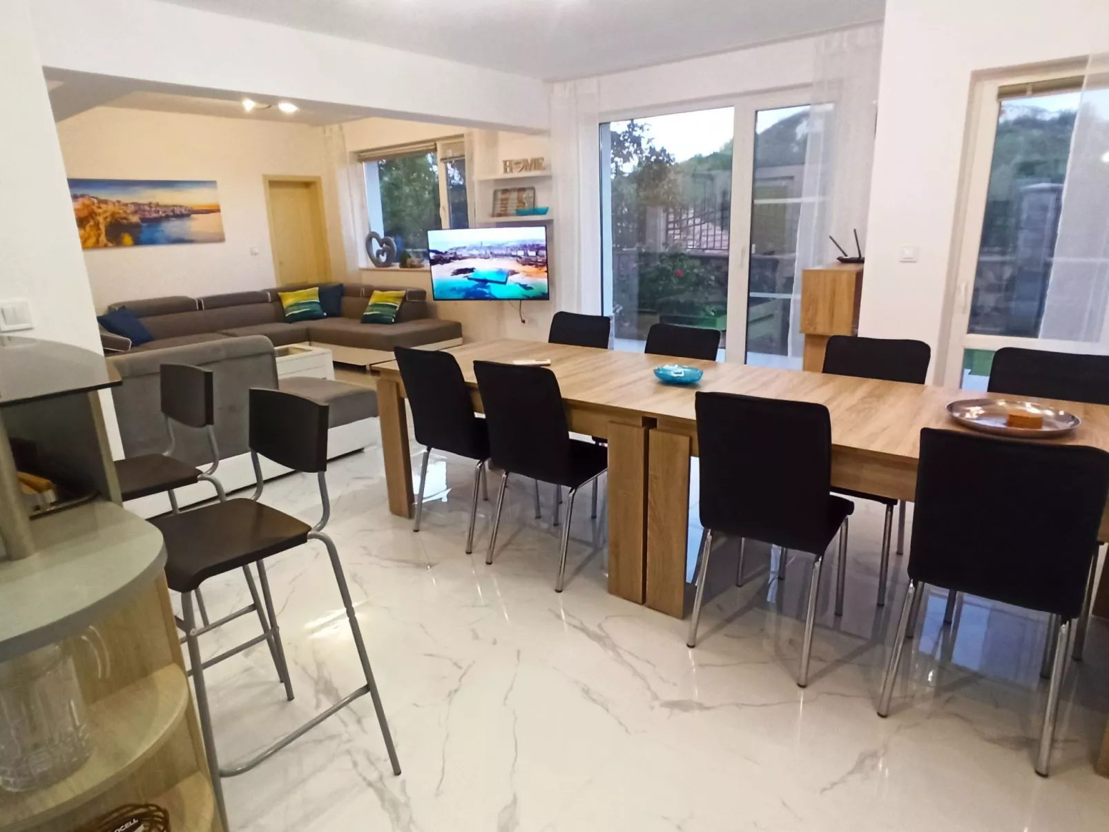 Familienvilla mit Meerblick "Arode Villa Ovid"-Binnen