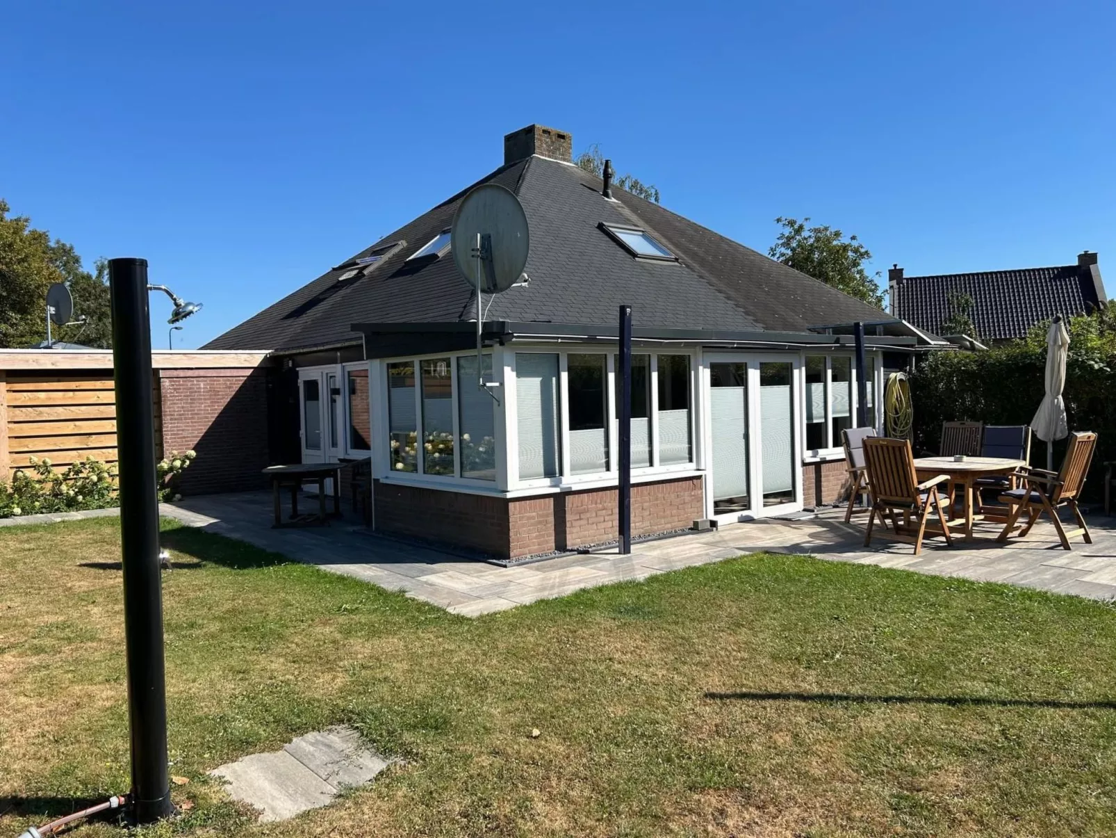 Holiday Home 13 with large conservatory-Buiten