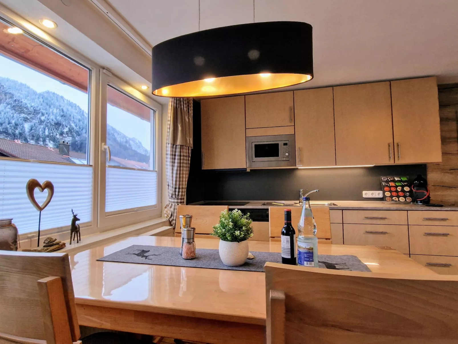 Wohnung mit Bergblick in Pfronten Mitte für 4 Pers-Binnen