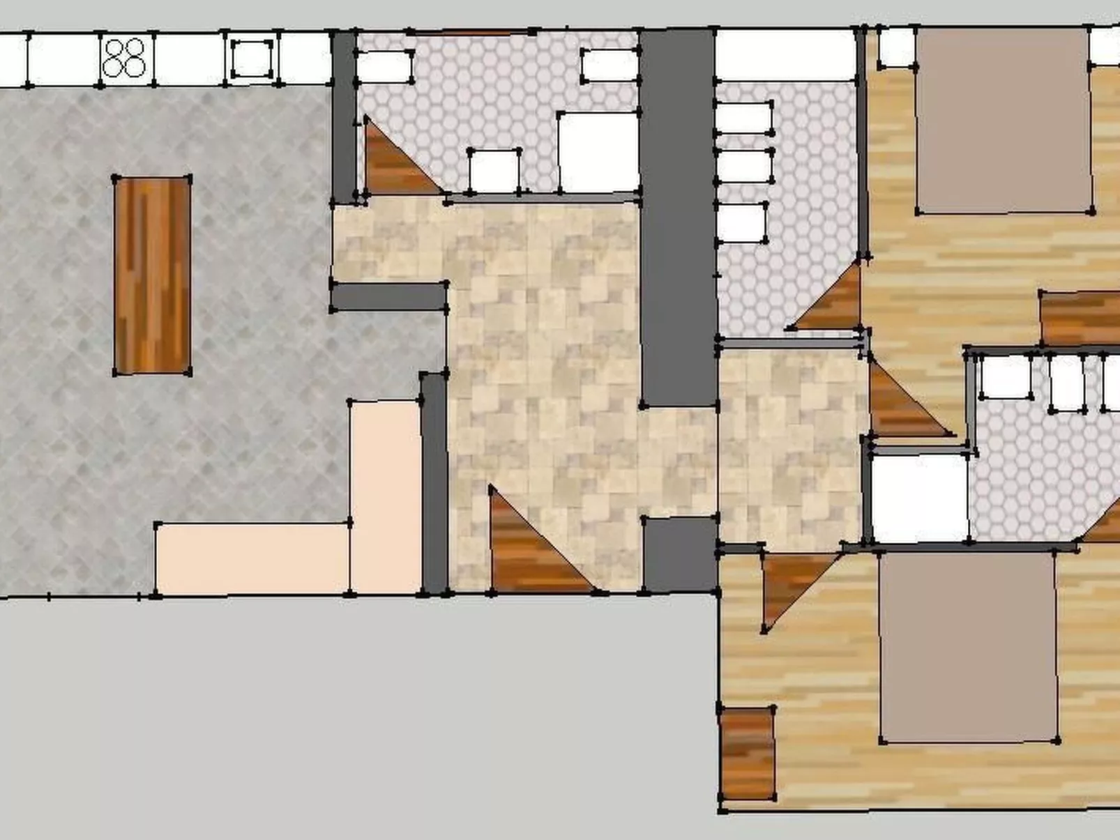 LacoDeLama mini resort - Wohnung Marta mit Pool-Binnen