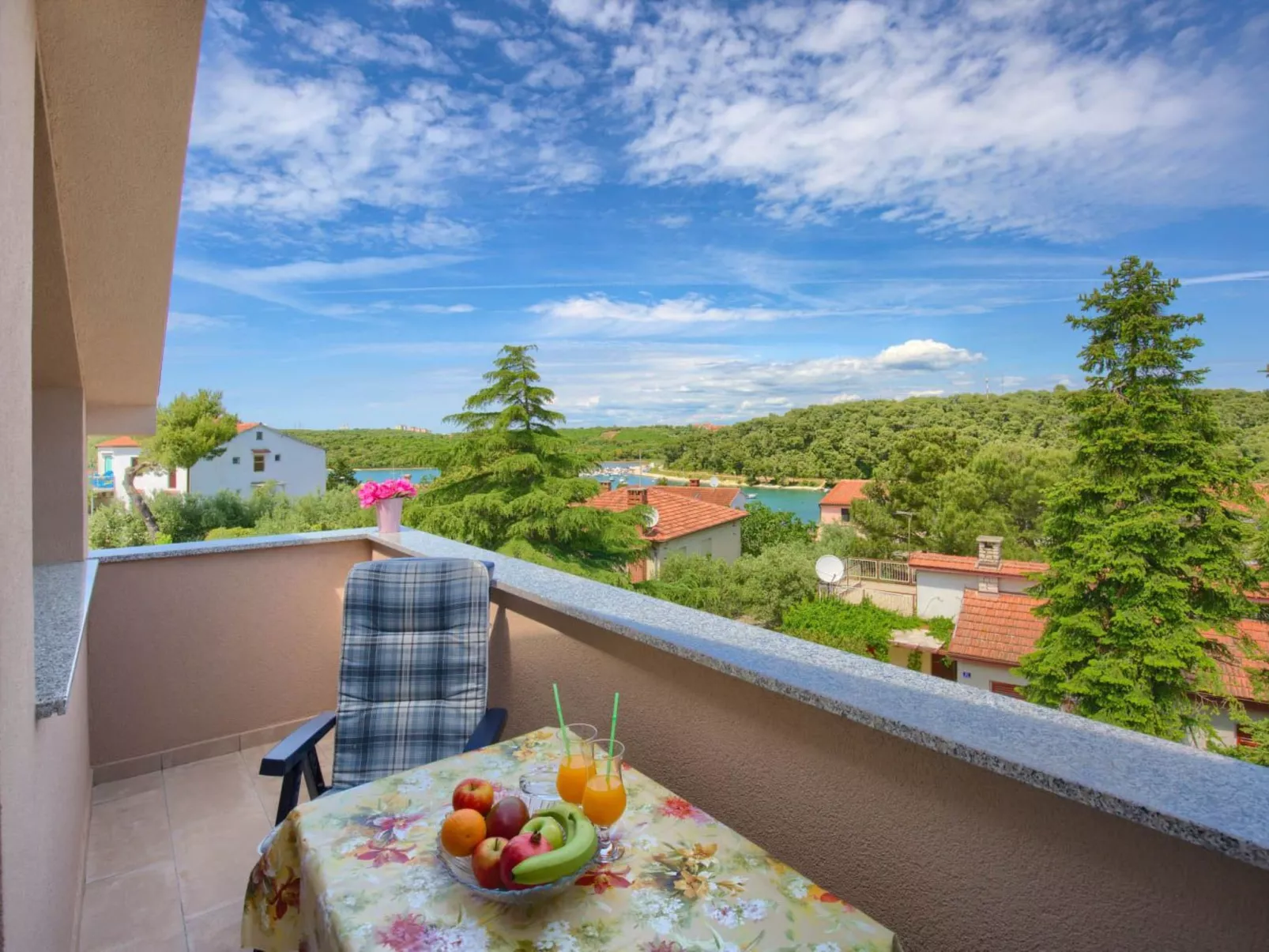 Wohnung mit Meerblick 2 Personen-Buiten