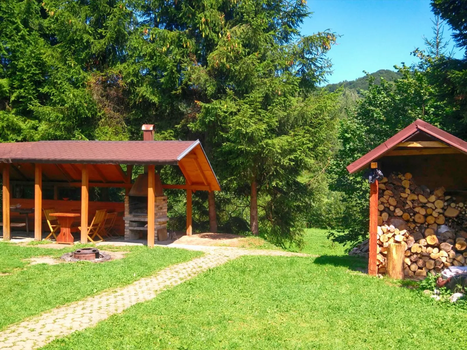 Berghütte mit Sauna-Buiten