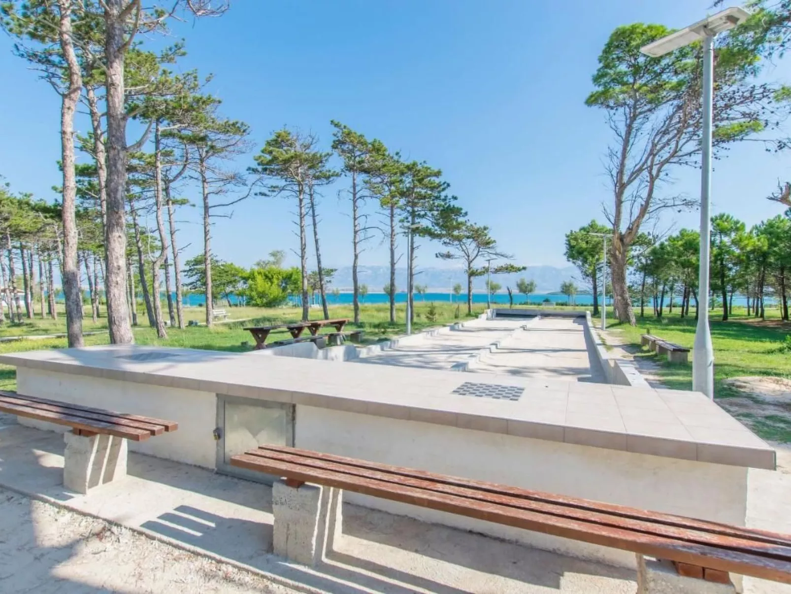 Wohnung "Mira" direkt am Strand-Buiten