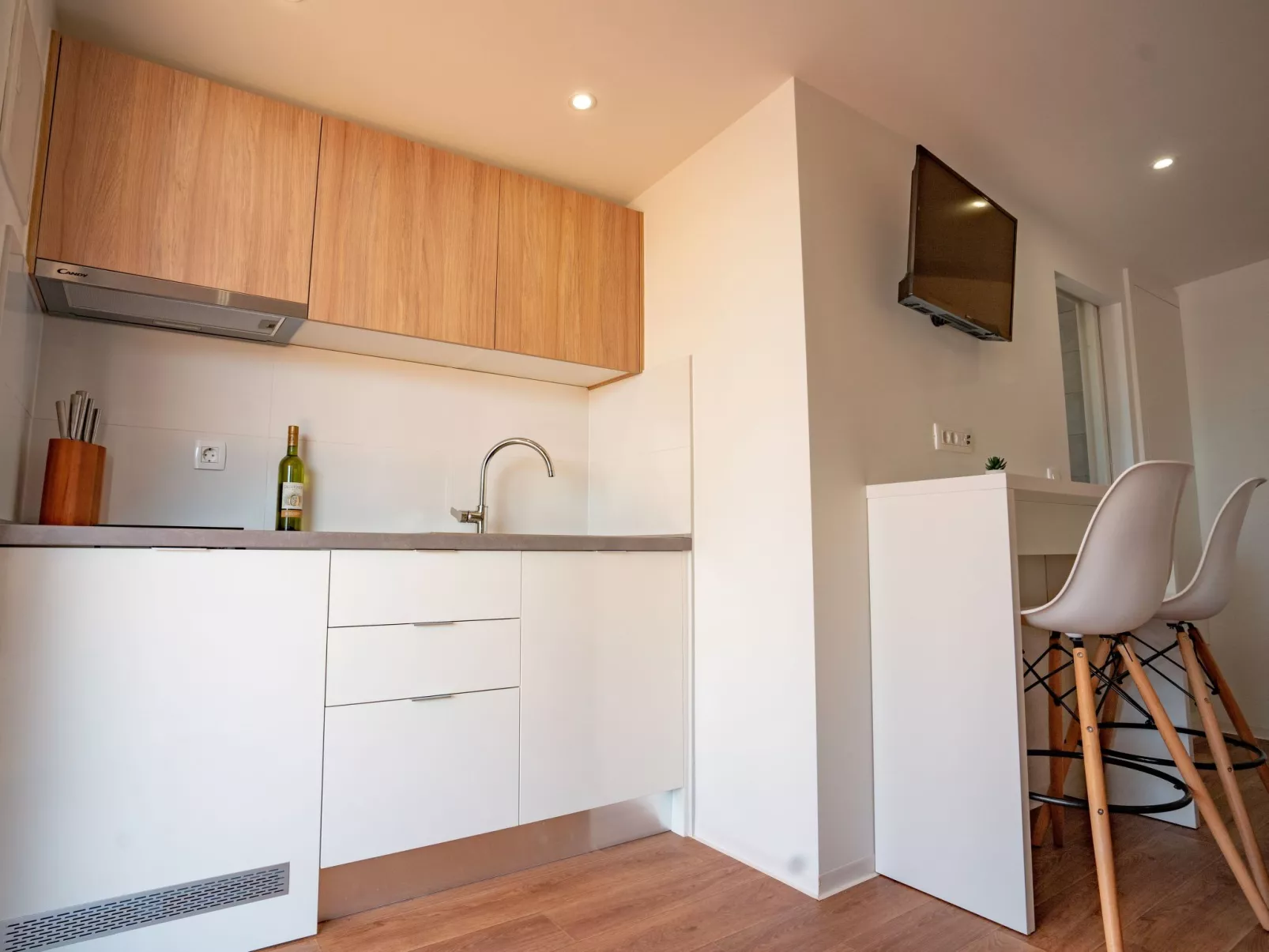 Mobilheim direkt am Strand-Binnen