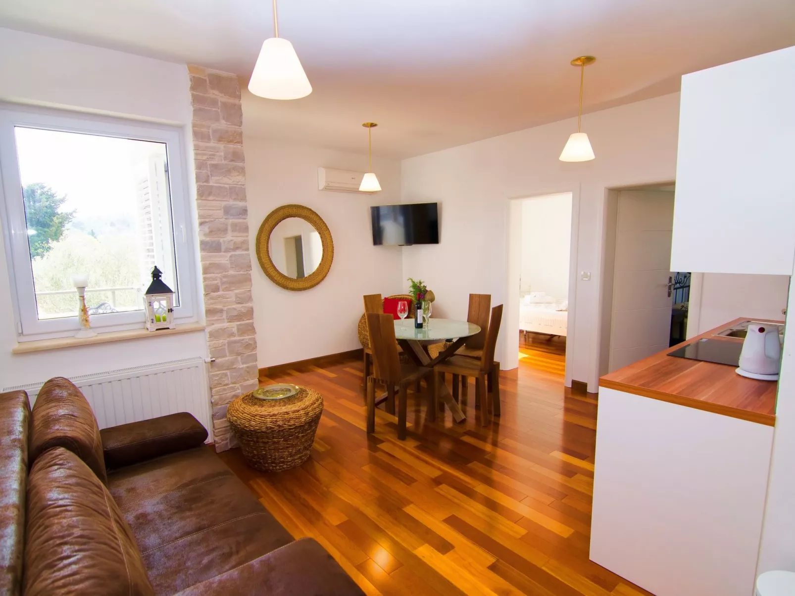 Wohnung für 2, Schwimmbad-Binnen