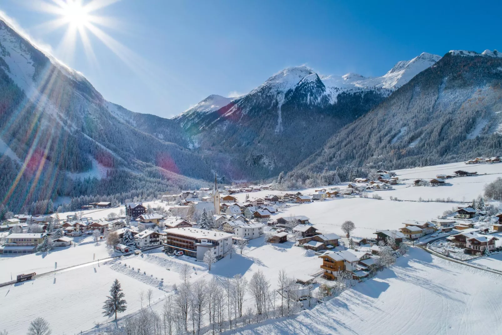 Doppelhaus Hochkrimml 182A - Gebied winter 5km