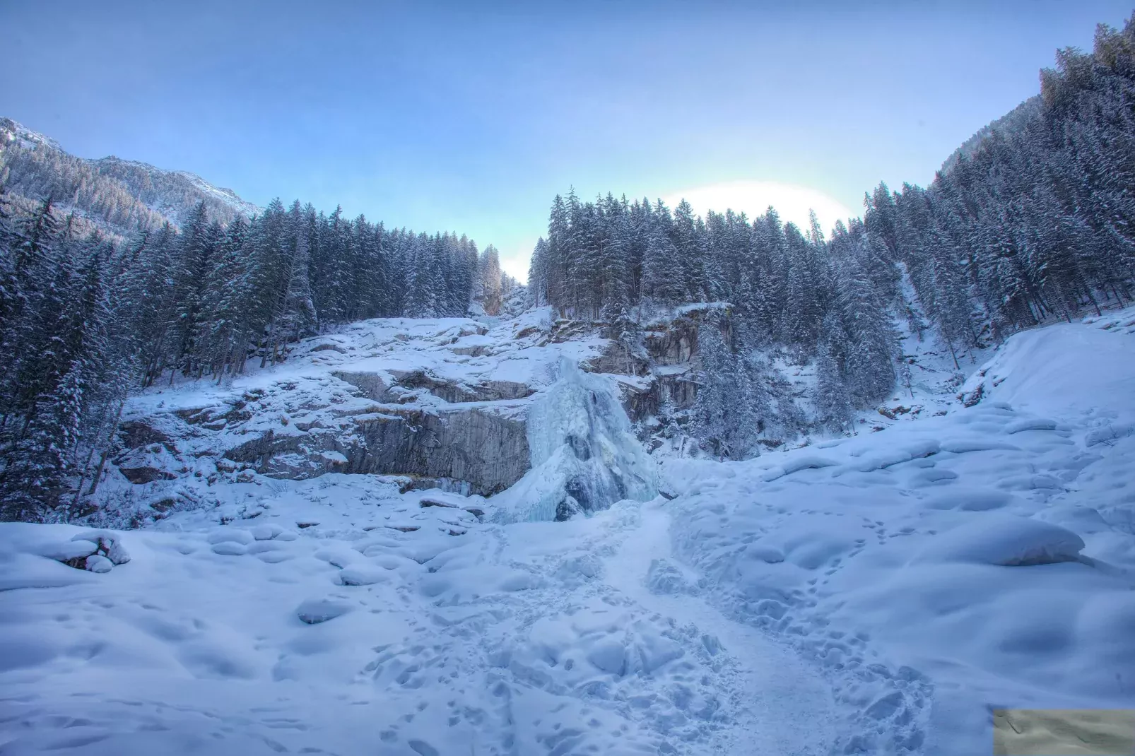Doppelhaus Hochkrimml 182A - Gebied winter 5km