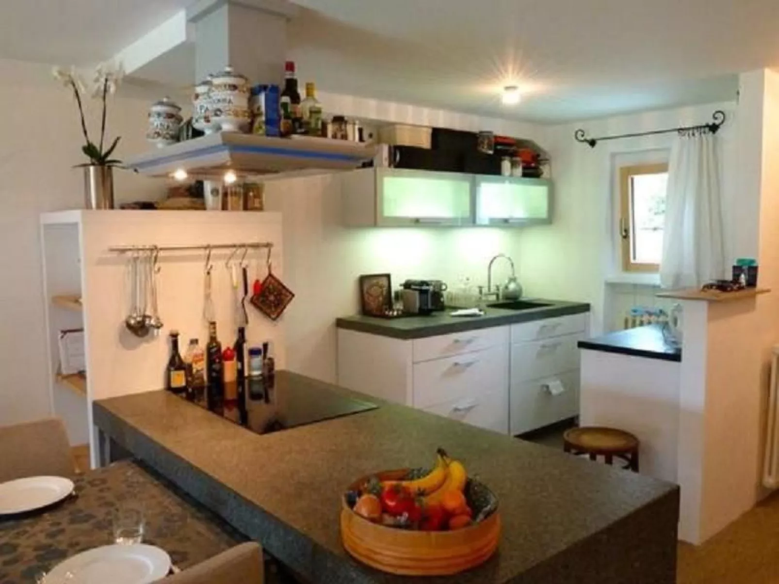 Chesa Cagiuma, Gartenwohnung-Binnen