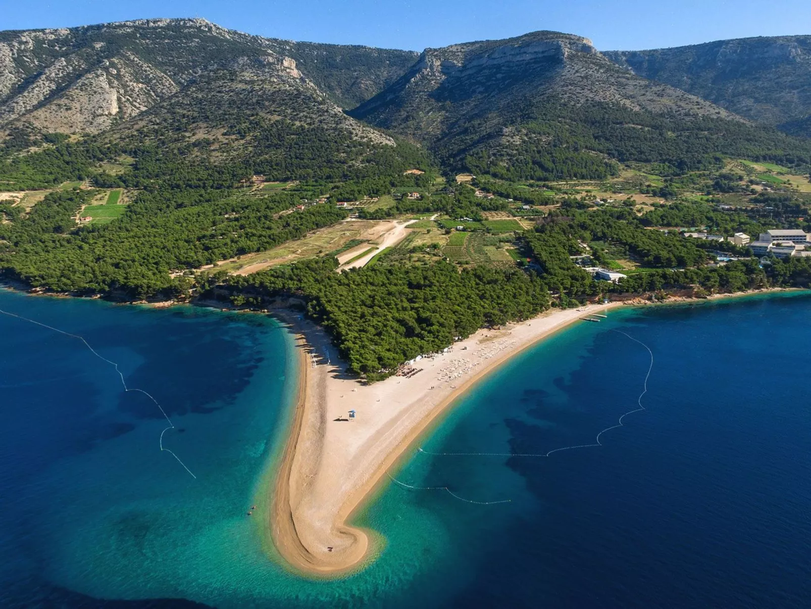 Villa Blanca Bol Insel Brac-Buiten