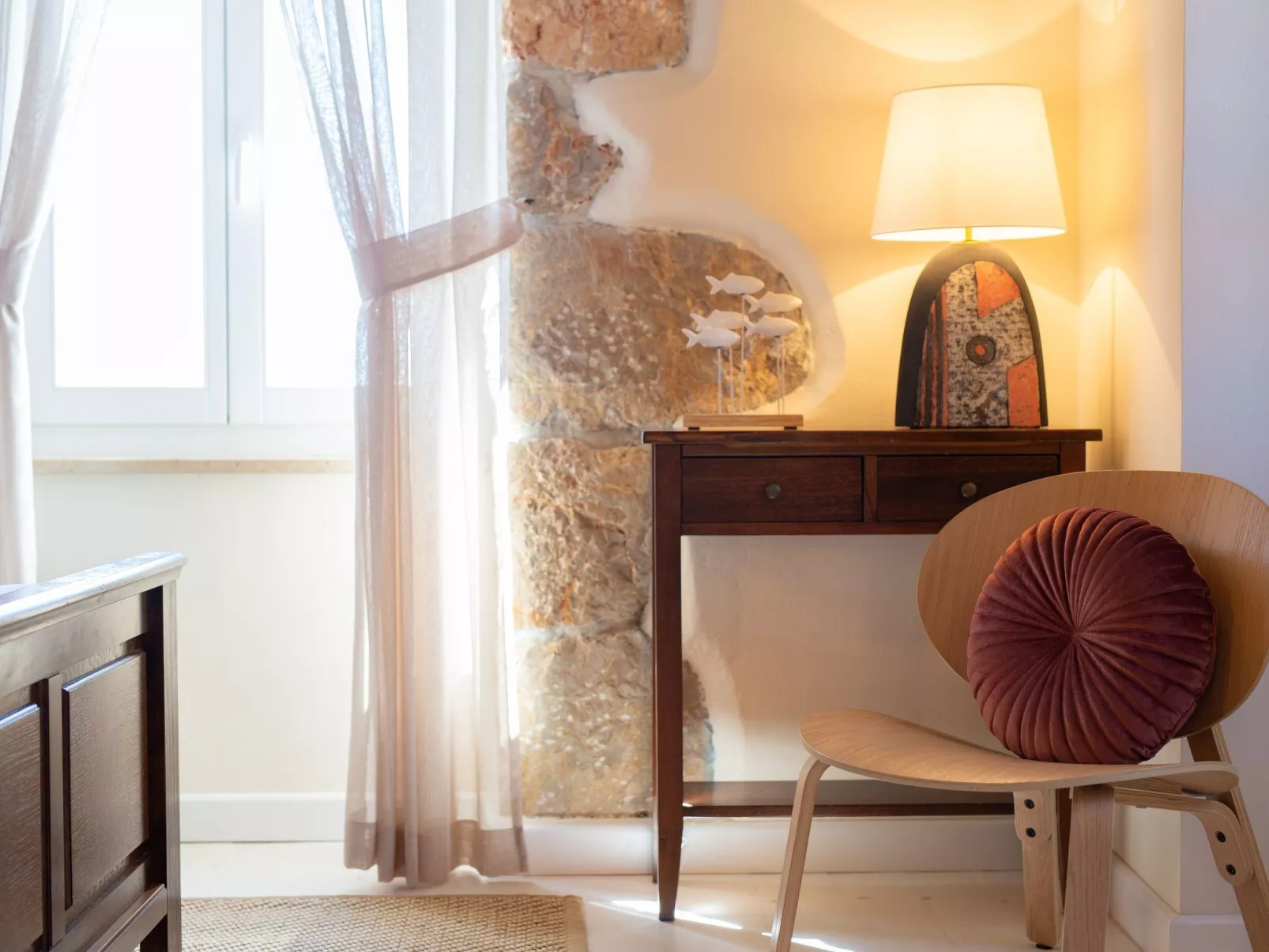 Steinvilla Margaret mit Pool und besonderem Flair-Binnen