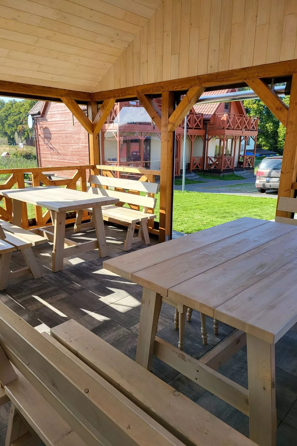 Domek 8 in Mielno mit Grill-Binnen