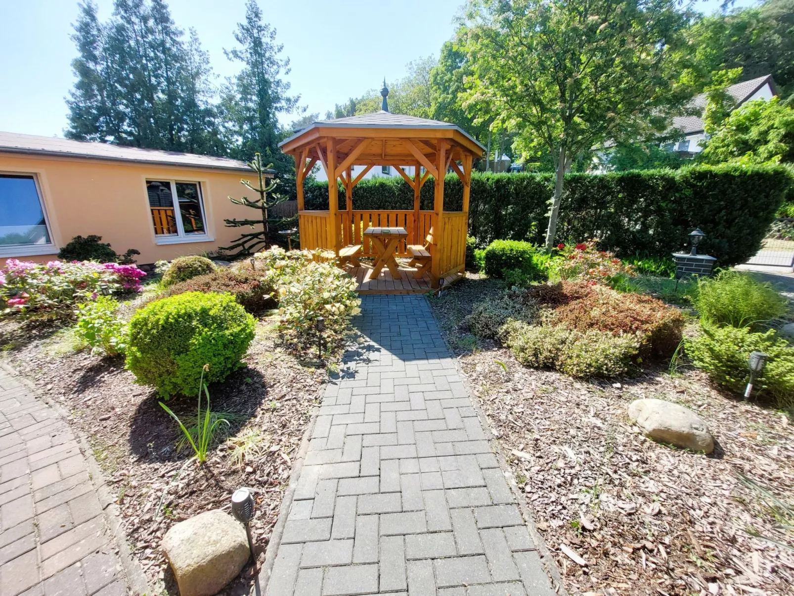 Mit eigenem Parkplatz-Binnen