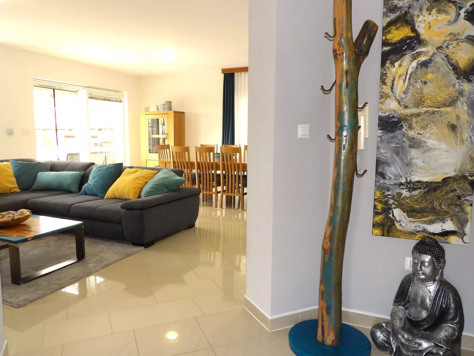 Villa Krase mit Pool-Binnen