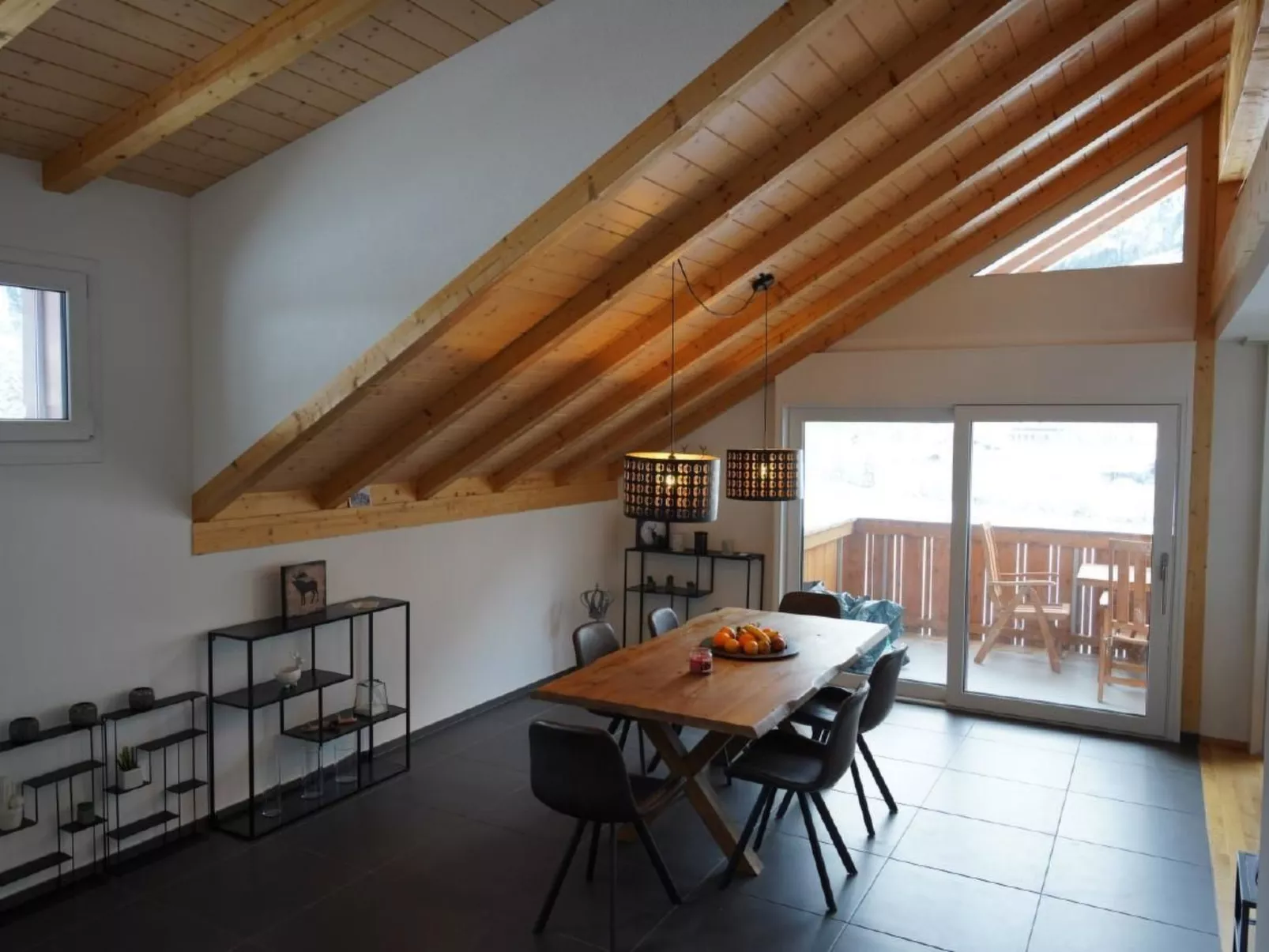 Maisonnette Wohnung Wätterbach Kandersteg - Binnen