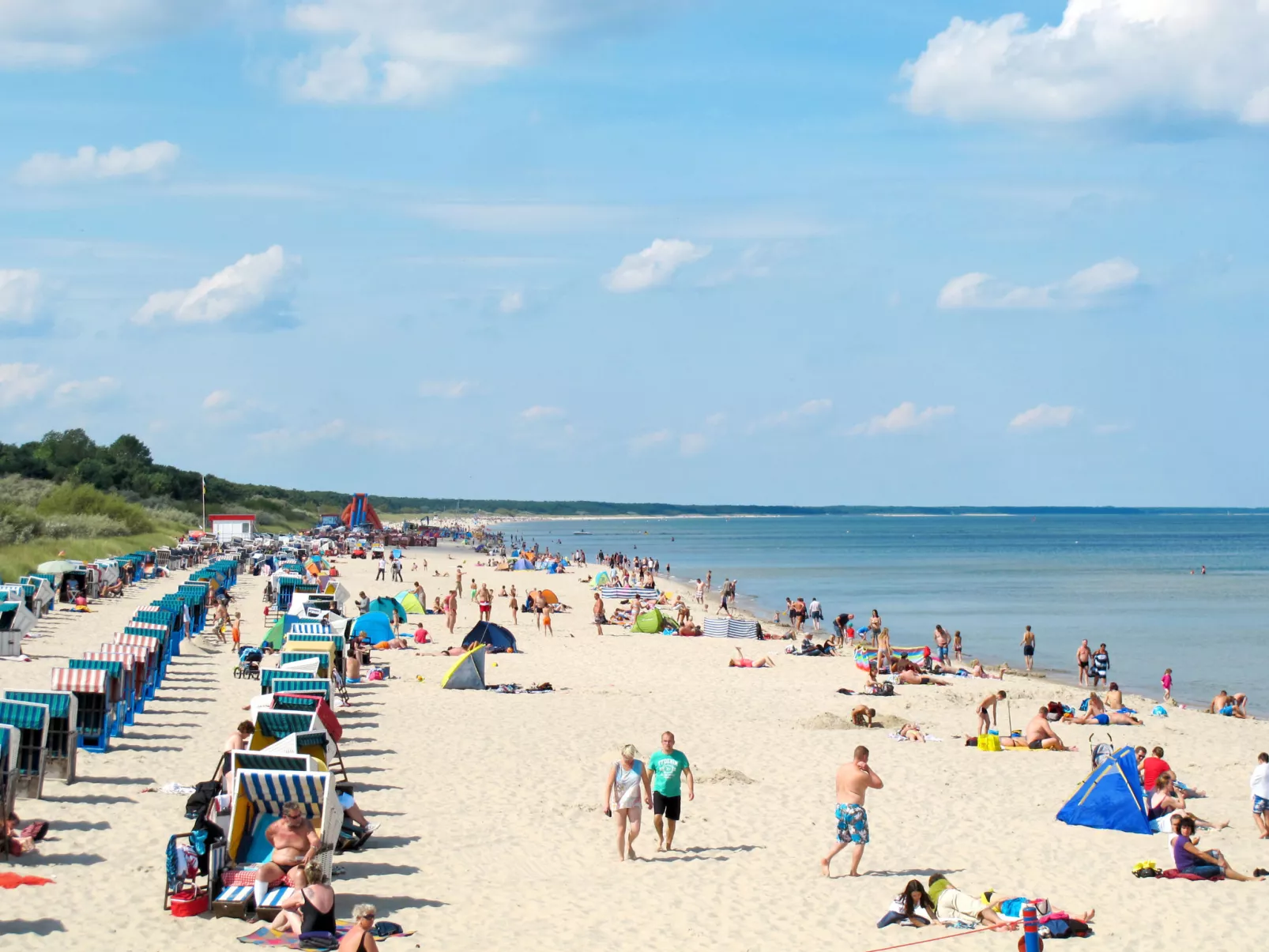 Appartement in Zinnowitz mit Grill-Omgeving