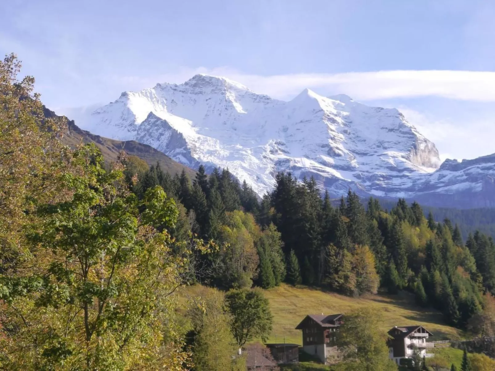 Chalet Acheregg-Binnen