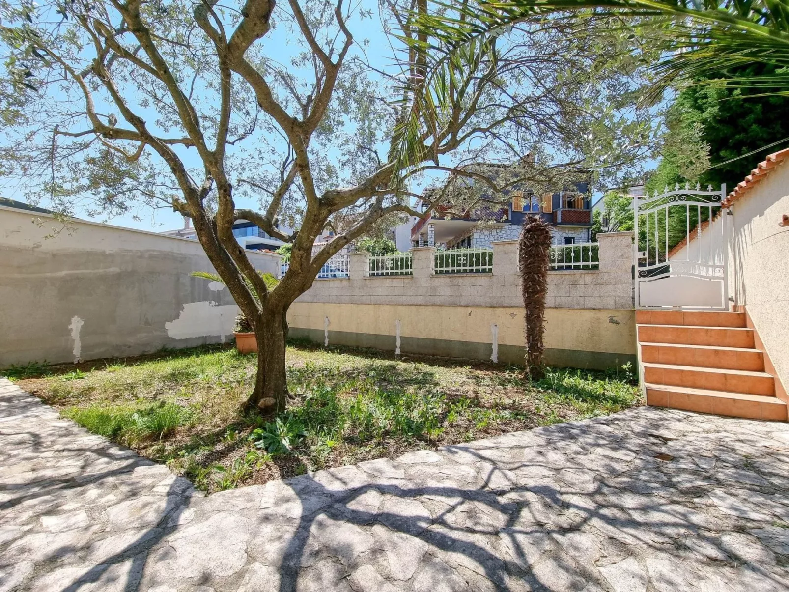 Apartment mit Meerblick für 4 Personen-Buiten