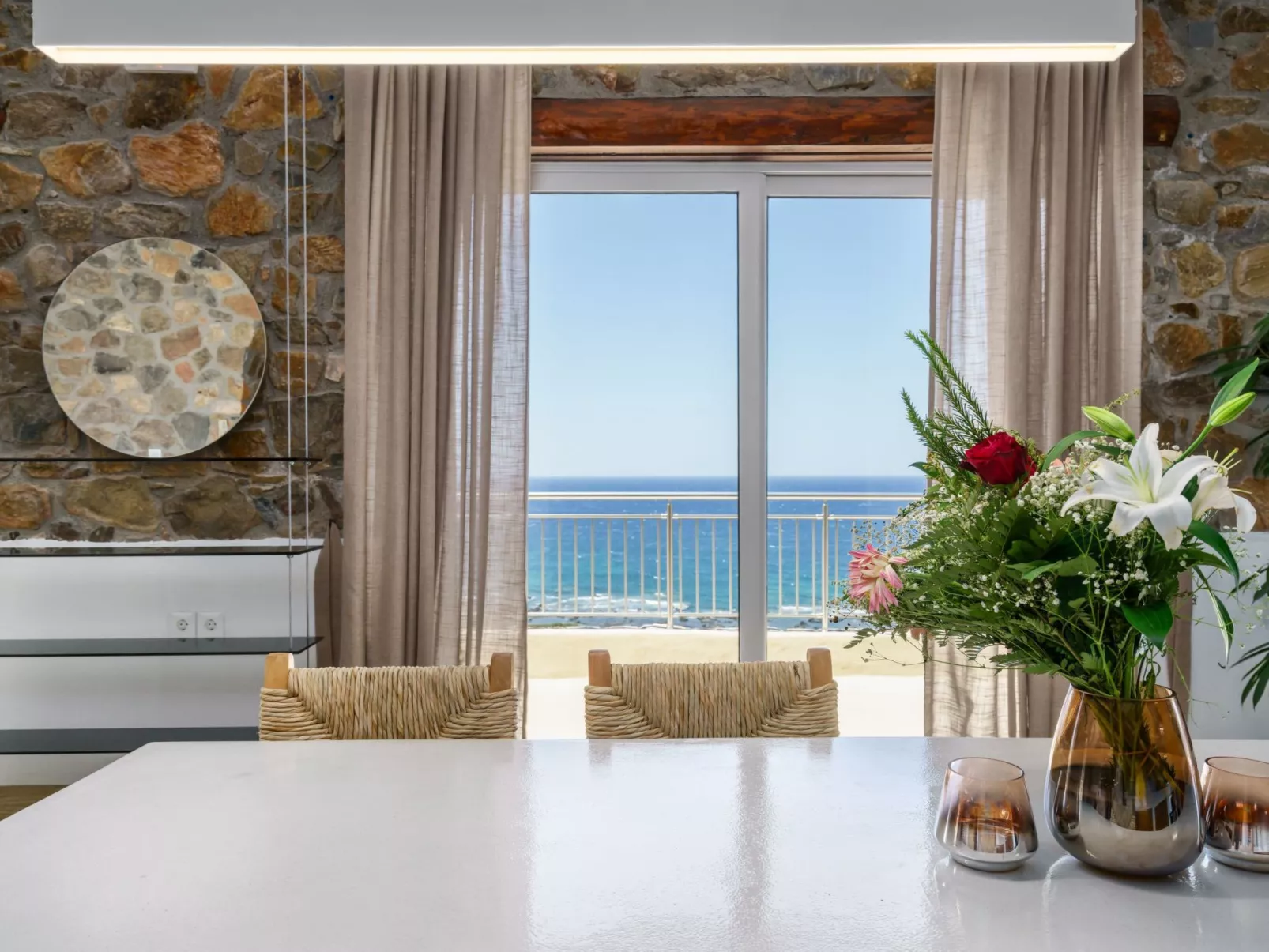 Stilvolle Villa, privater Pool und Grillplatz bei Elafonissi-Binnen