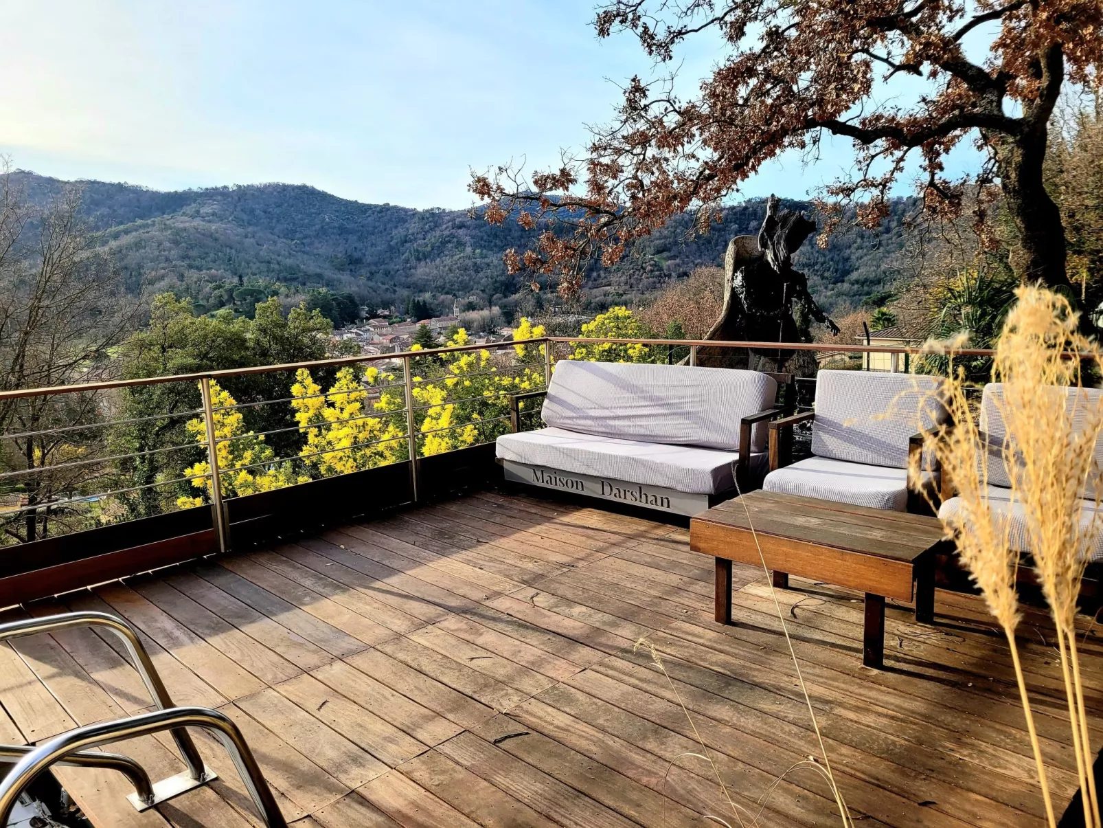 Haus Darshan Pool 10 Personen-Buiten