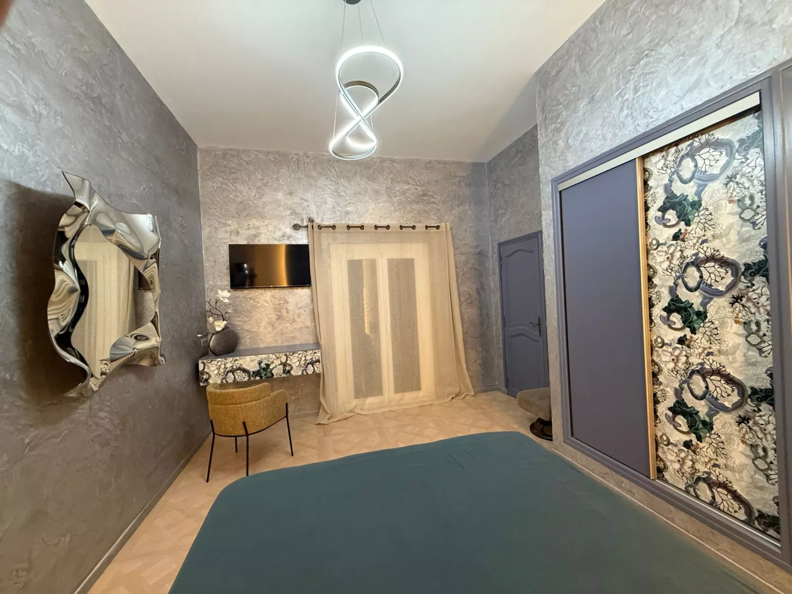 Apartment Terrasse Panoramablick auf den Golf-Binnen