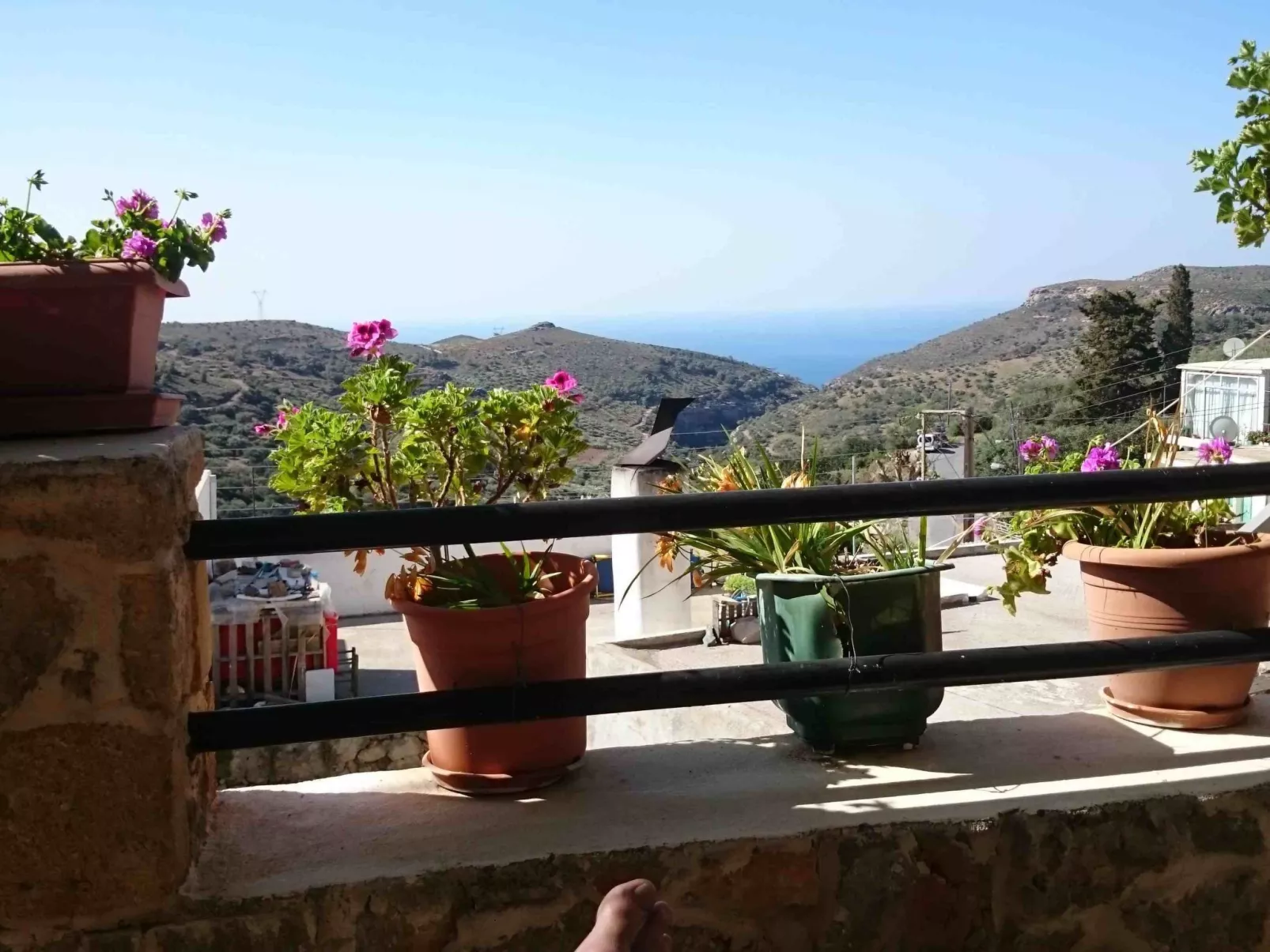 In Pefki mit Terrasse und Grill-Buiten