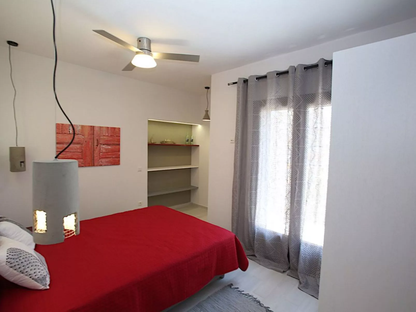 Ruhig gelegene Wohnung mit Meerblick an einem abgelegenen Strand-Binnen