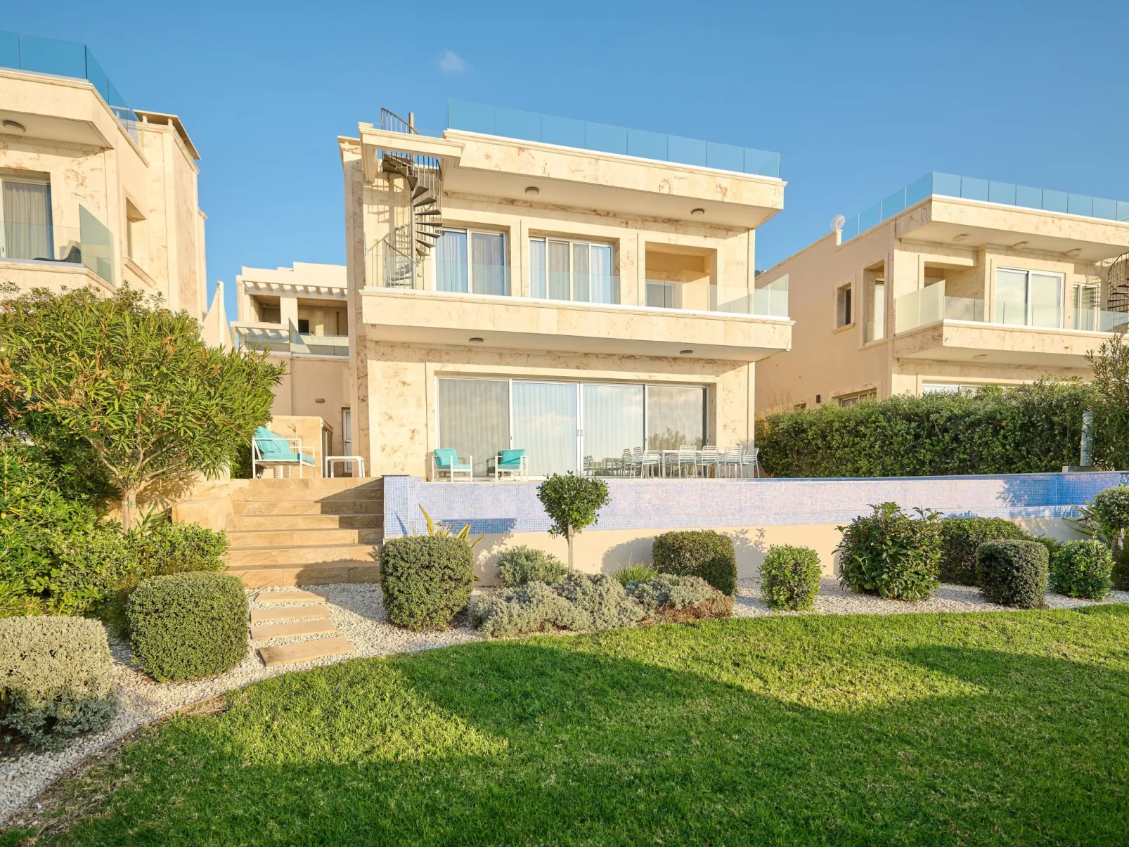 Olymp Luxus-Villa-Buiten