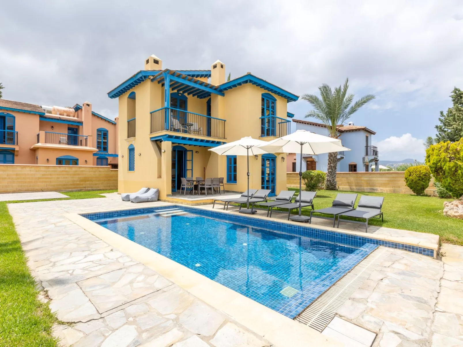 Beach Front 3-Schlafzimmer-Villa - 1. Linie vom Strand