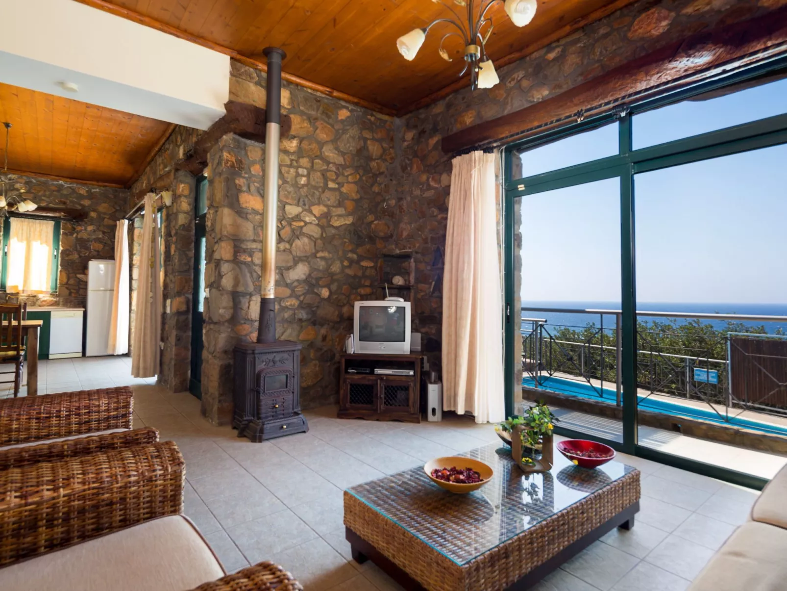 Villa mit Meerblick und privatem Pool, in der Nähe von Elafonissi-Binnen