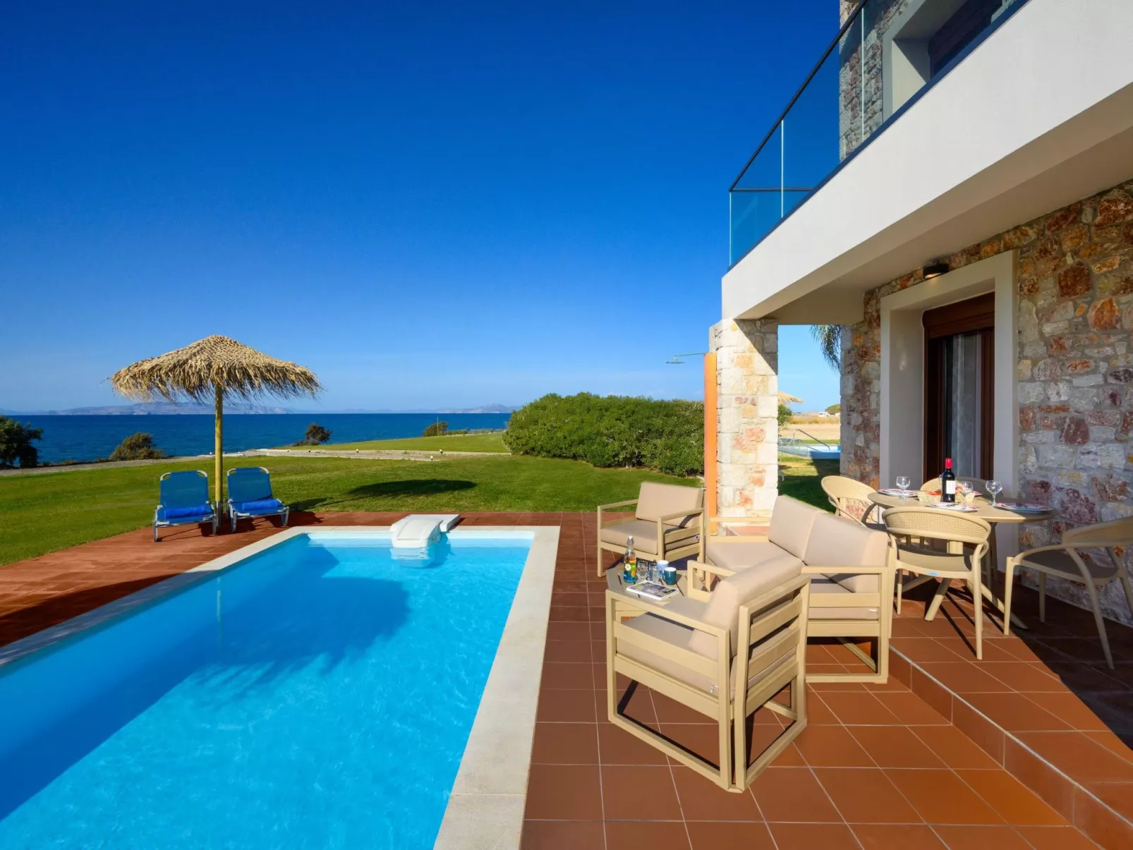 Einzigartige Steinvilla Diagoras-Buiten