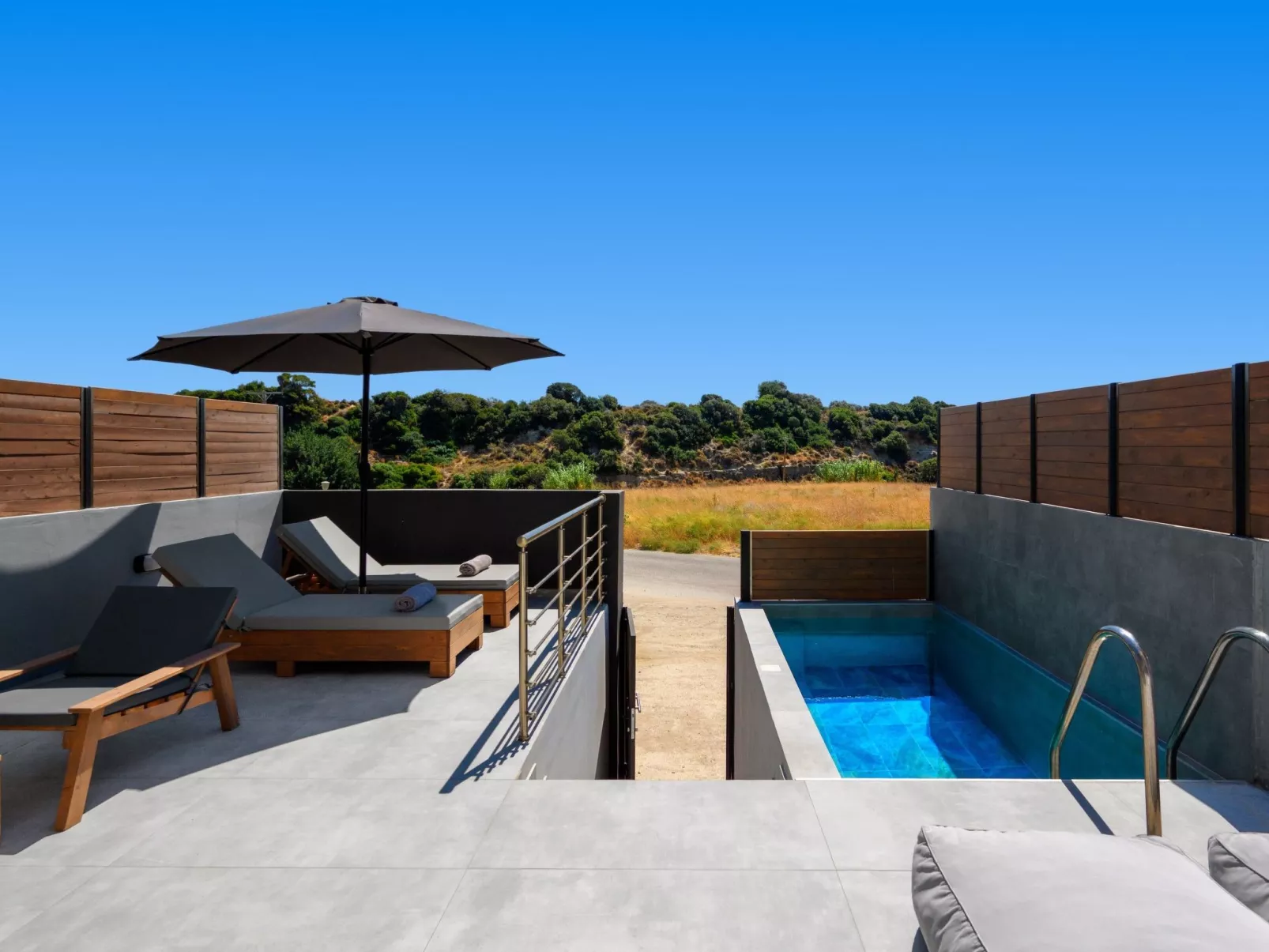 Armonikon Pool Villa 1-Buiten