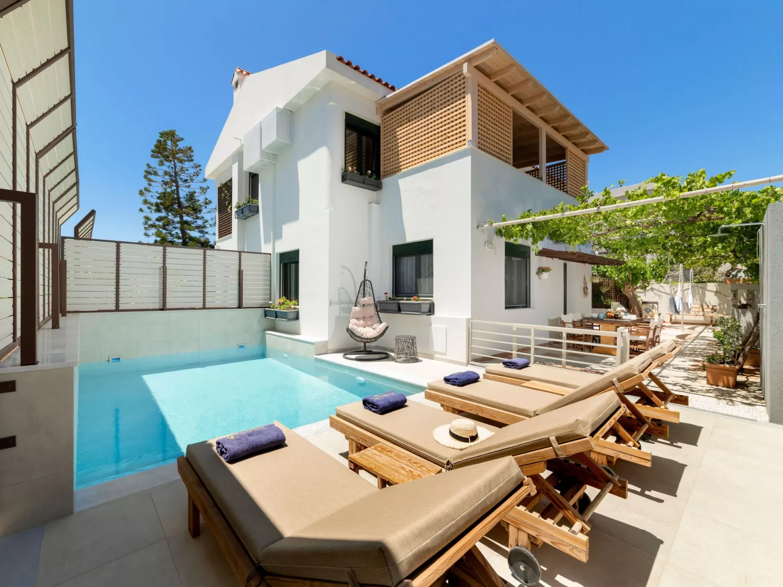 Villa Krevatina mit privatem Pool und großer Veranda-Binnen