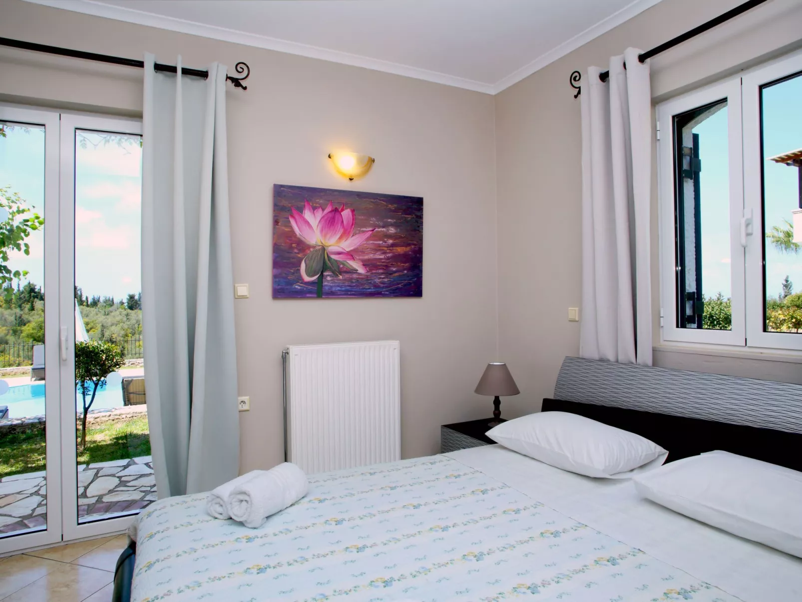 Für 6 Personen und 2 Kinder auf Lefkada-Binnen