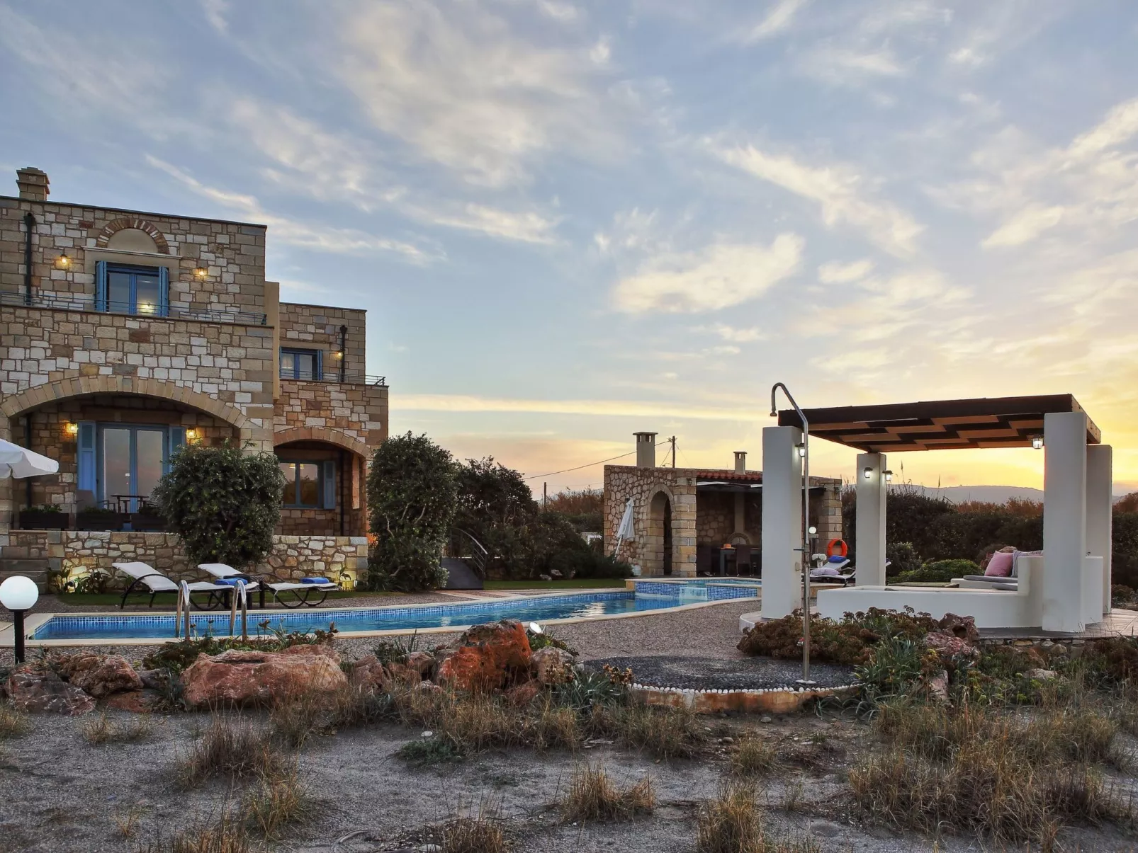 In Kolimvari mit privatem Pool-Buiten