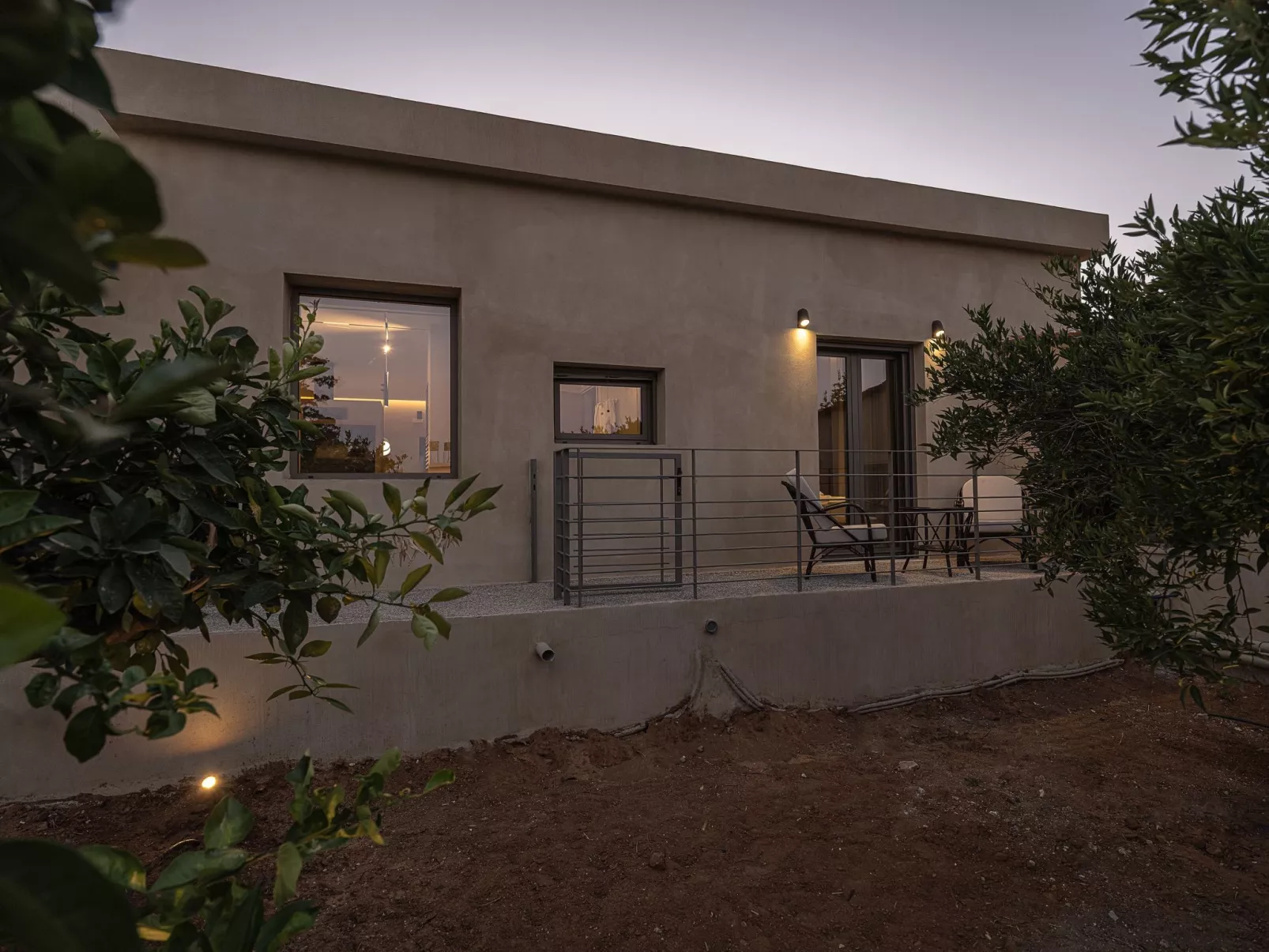 "Villa Portokalea", direkt am Meer-Binnen