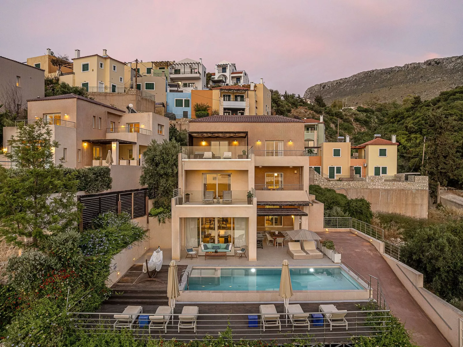 Adeste Seaview Villa III-Pool, Whirlpool, 900m zum Meer-Binnen