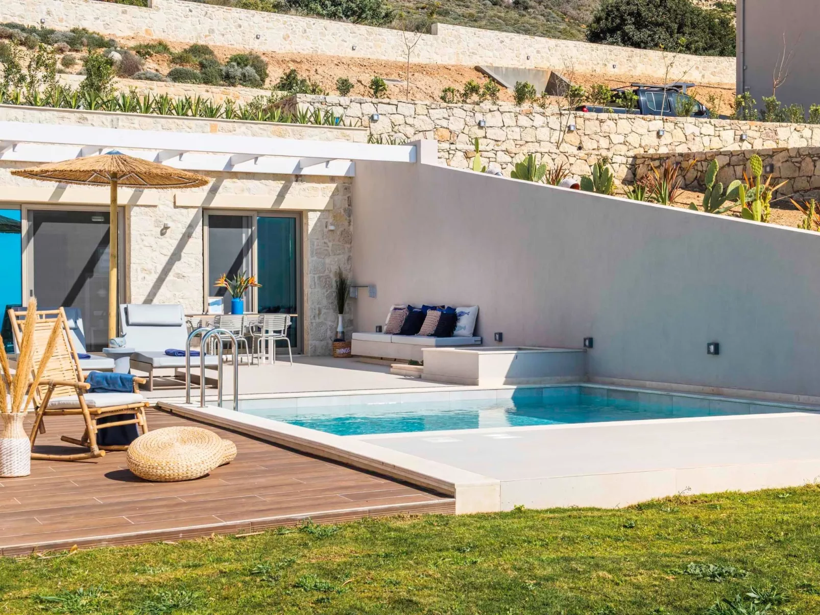 Villa Vista I''Free'' Beheizter Pool, atemberaubender Meerblick-Binnen