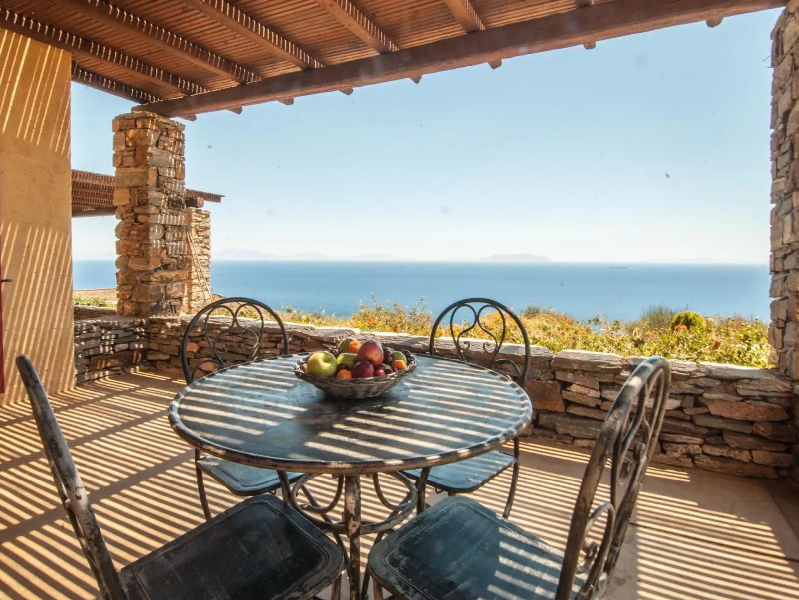 Ferienvilla "Als Marmarei" mit Infinity-Pool-Buiten