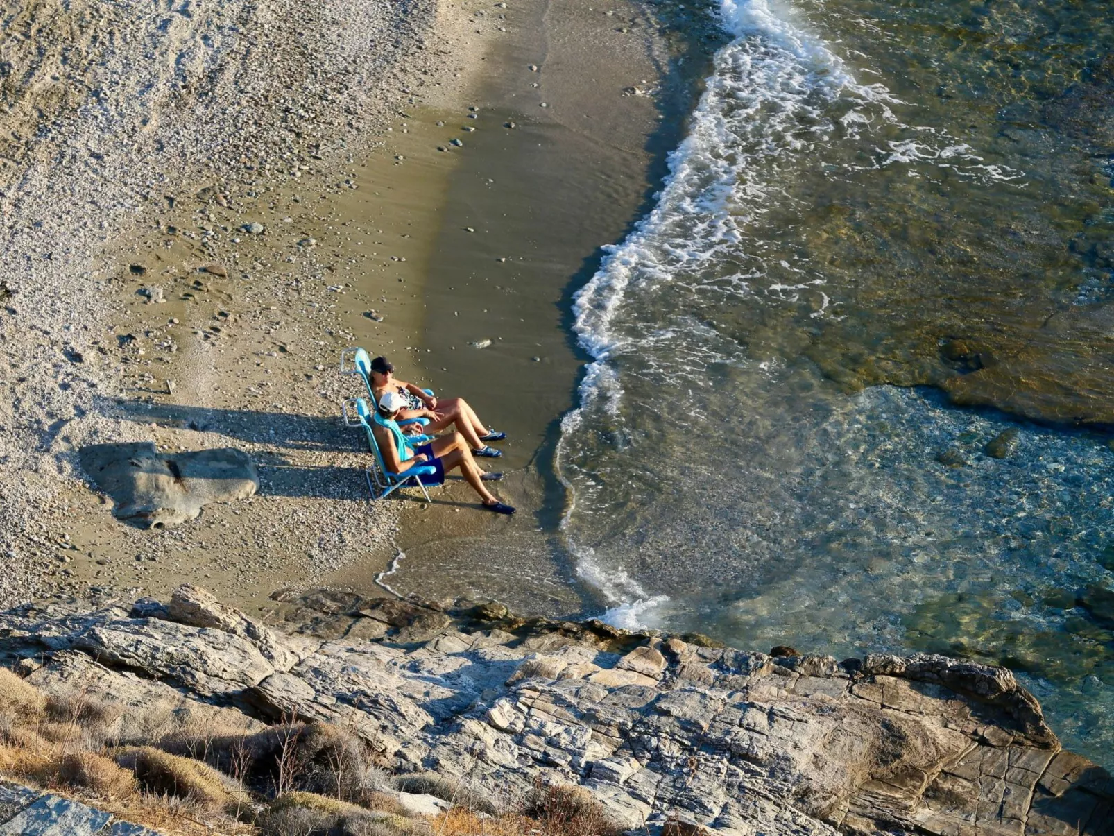 Luxuriöse, ruhige Wohnung direkt am Meer - Privatstrand-Image-tags.info