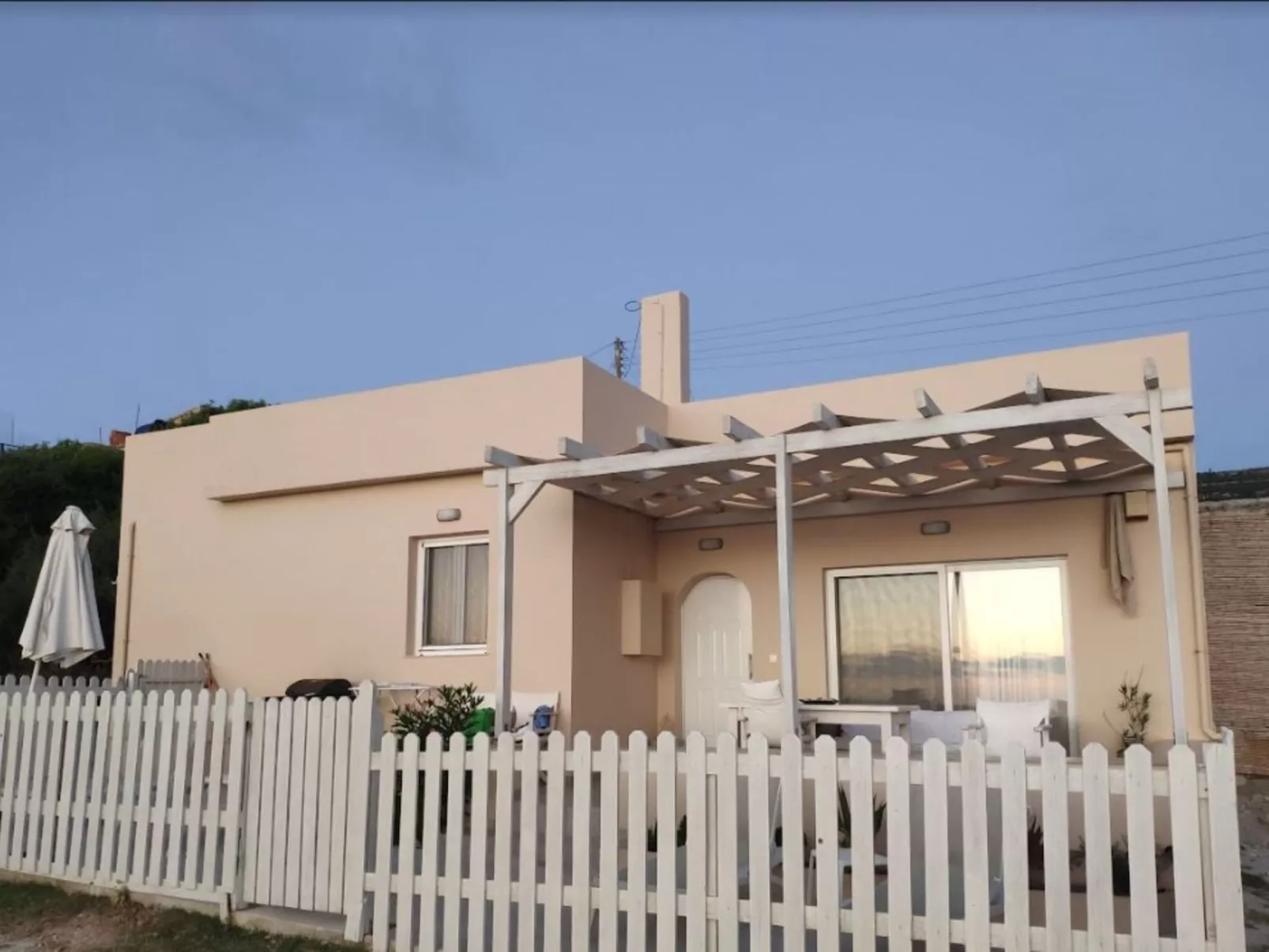 Falasarna Haus am Meer I 50m zum Strand-Binnen