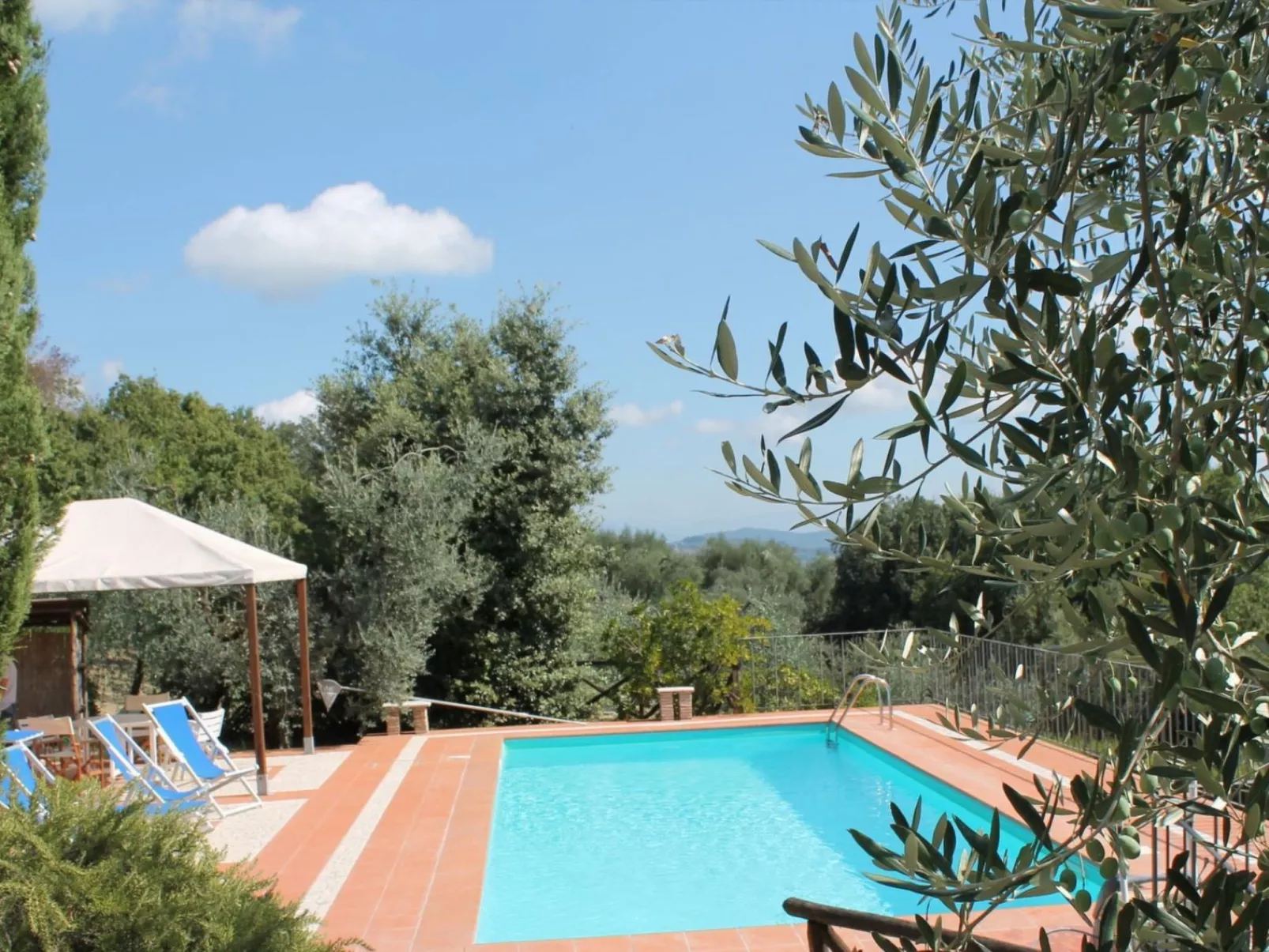 Villa mit privatem Pool zwischen Umbrien und Latium-Buiten