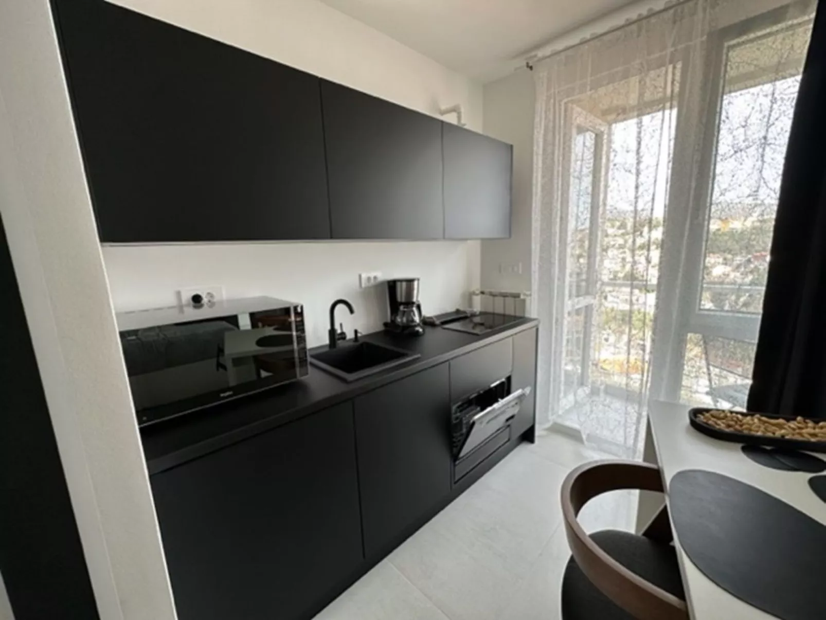 Fiorino Apartment-Studio Rijeka mit Balkon-Binnen