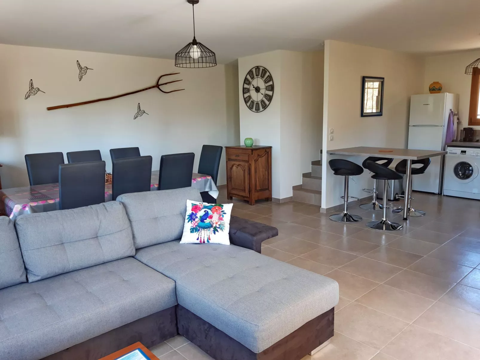 Mit Panoramablick auf den Mont Ventoux-Binnen