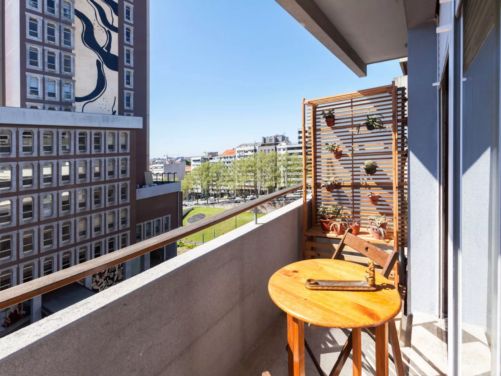 Wohnung "Coolhome" mit Balkon-Buiten