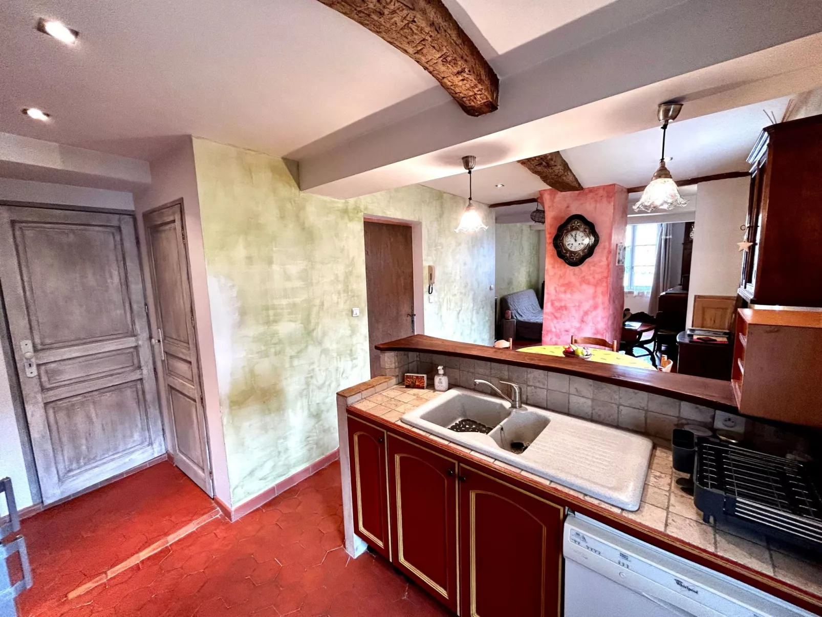 "Samson" mit Kamin-Binnen