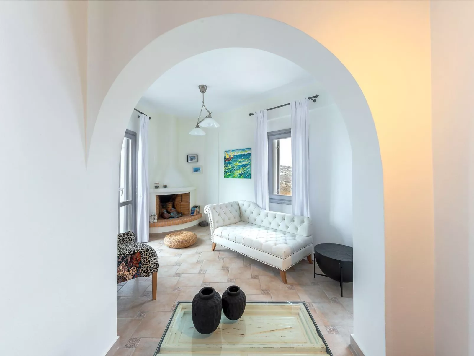 Hemera Ferienhaus Villa auf Santorin-Binnen