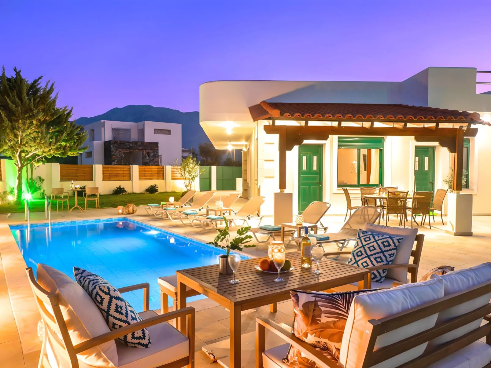 Eliomar Villa am Strand-Binnen