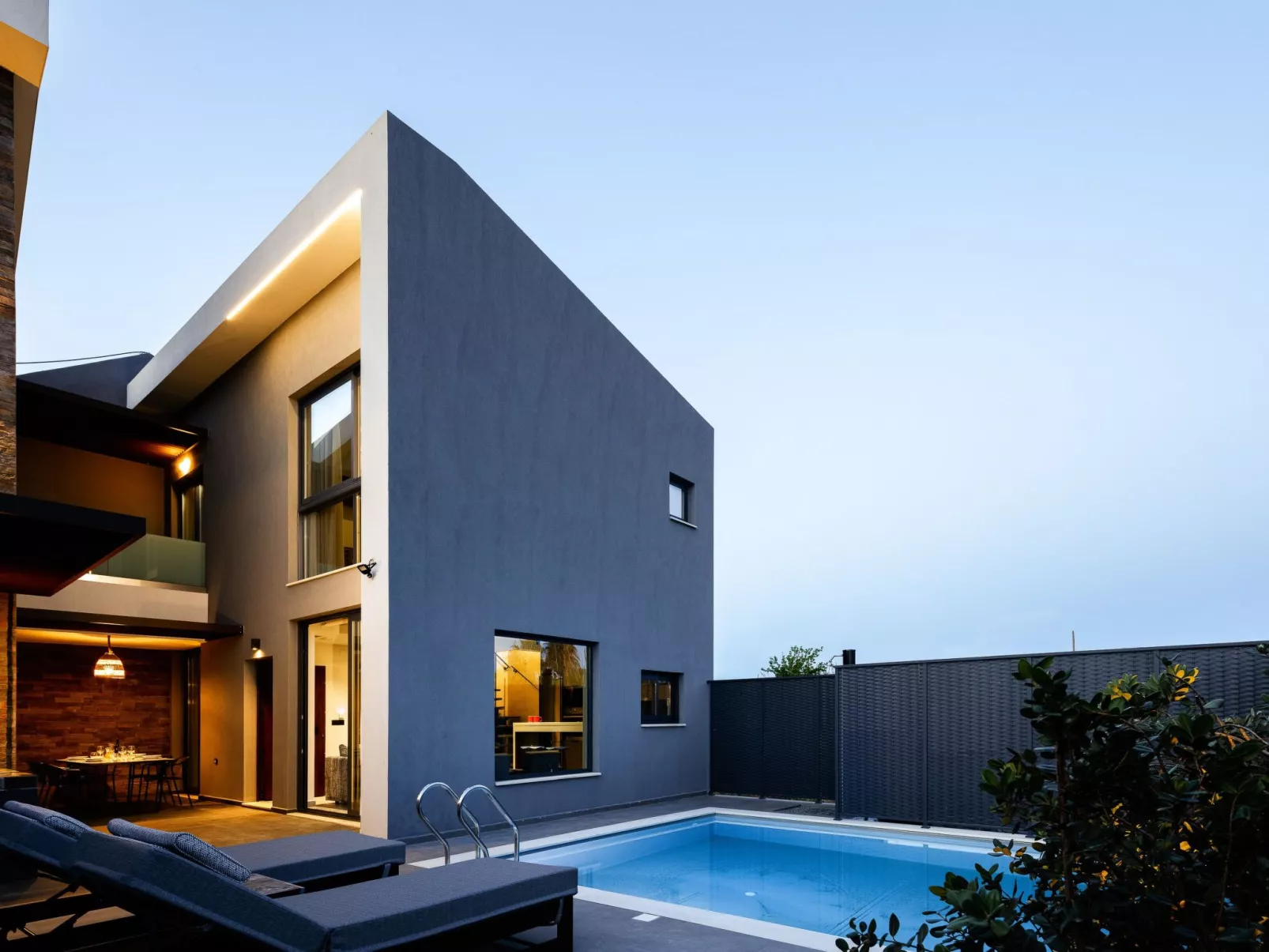 VillAgioi III - Pool Villa und 450m zum Sandstrand-Binnen